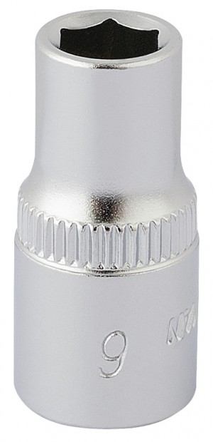 Elora 11095 - Hexagon Socket, 1/4" Sq. Dr., 6mm