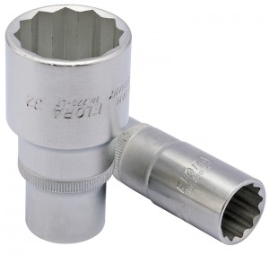 Elora 11938 - Deep Bi-Hexagon Socket, 1/2" Sq. Dr., 27mm