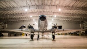 aircraft in hangar aircraft in hangar