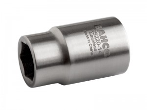 BAHCO SS210-9 - 1/4" Square Drive Stainless Steel Socket with 9 mm Hex Profile