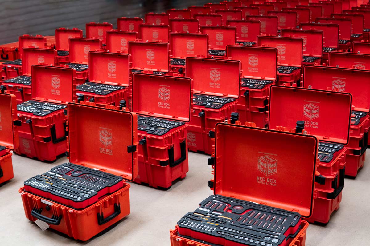 organised toolboxes