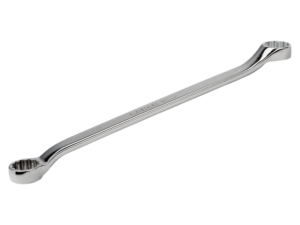 BAHCO - 1300Z-3/8-7/16 - 3/8" x 7/16" Offset Double End Ring Wrench with Chrome Finish 193 mm