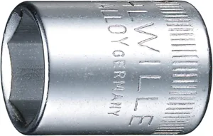 Stahlwille - 01010004 - 1/4" Sockets Spanner size 4mm L.23mm