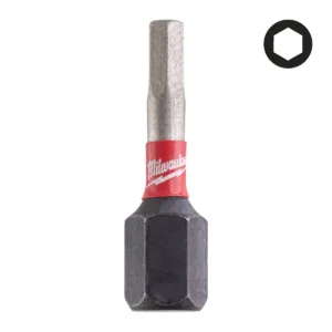 Milwaukee 4932430894 - S/Bit ShW HEX3 25mm-2pc