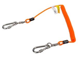 BAHCO - 439000006 - Coiled Lanyard with Swivel Carabiner 2 kg 2 m