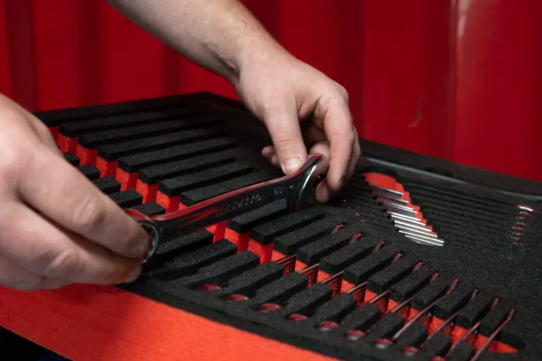 foam inserts for tool organisation
